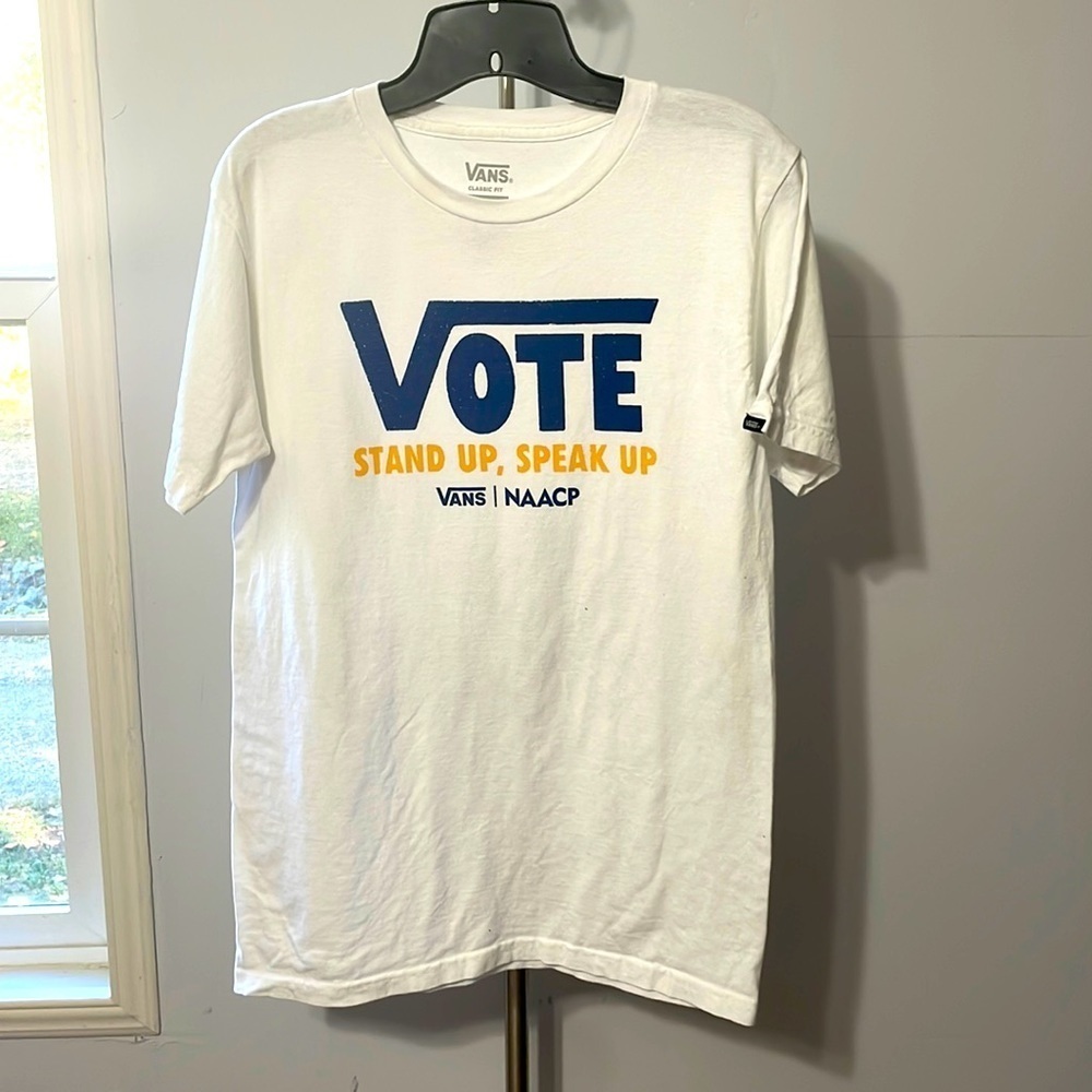 Vans VOTE short sleeve shirt size S